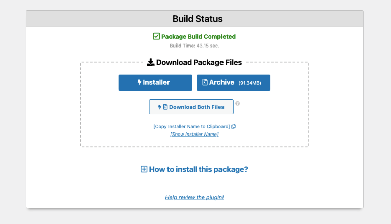 status pembuatan duplikator