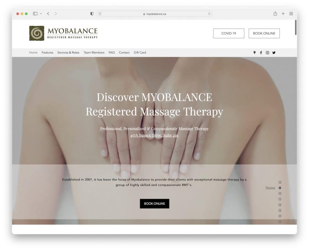 situs web terapis myobalance