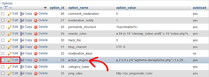 Klik opsi Activate_Plugins