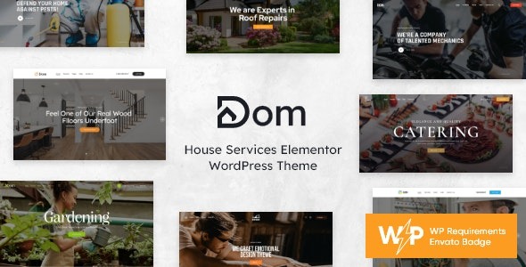 Dom (v1.13) House Services Elementor WordPress Theme Nulled – JOJOThemes